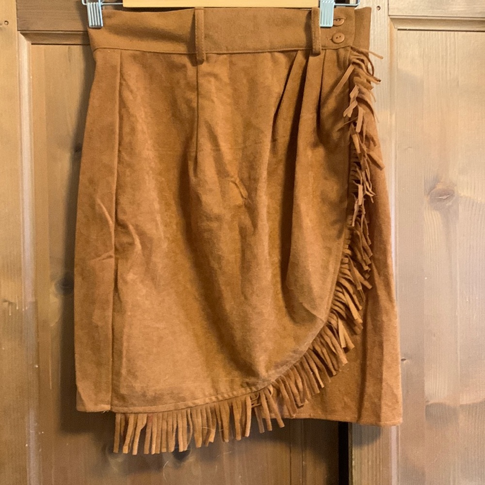 NEW My Michelle Vintage Fringe Skirt - cowgirl NWT